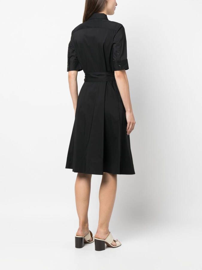 Lauren Ralph Lauren Blousejurk met korte mouwen Zwart