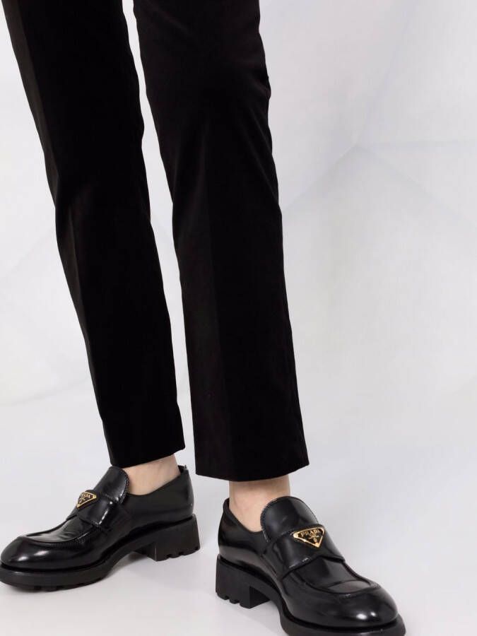 Lauren Ralph Lauren Slim-fit broek Zwart