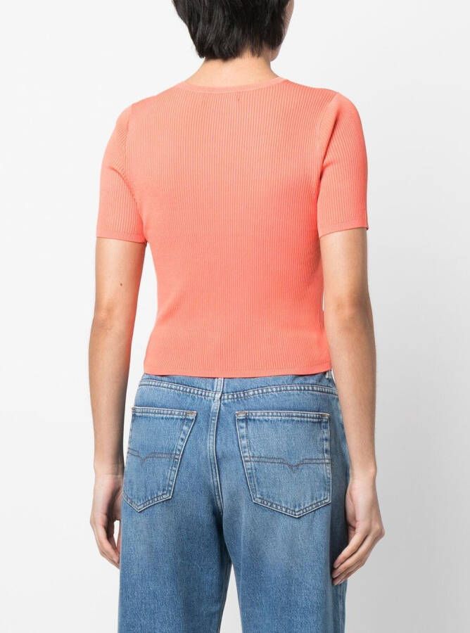 Lauren Ralph Lauren Trui met korte mouwen Oranje