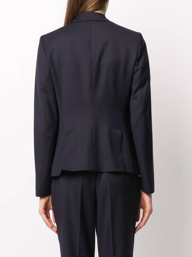 L'Autre Chose Blazer met enkele rij knopen Zwart
