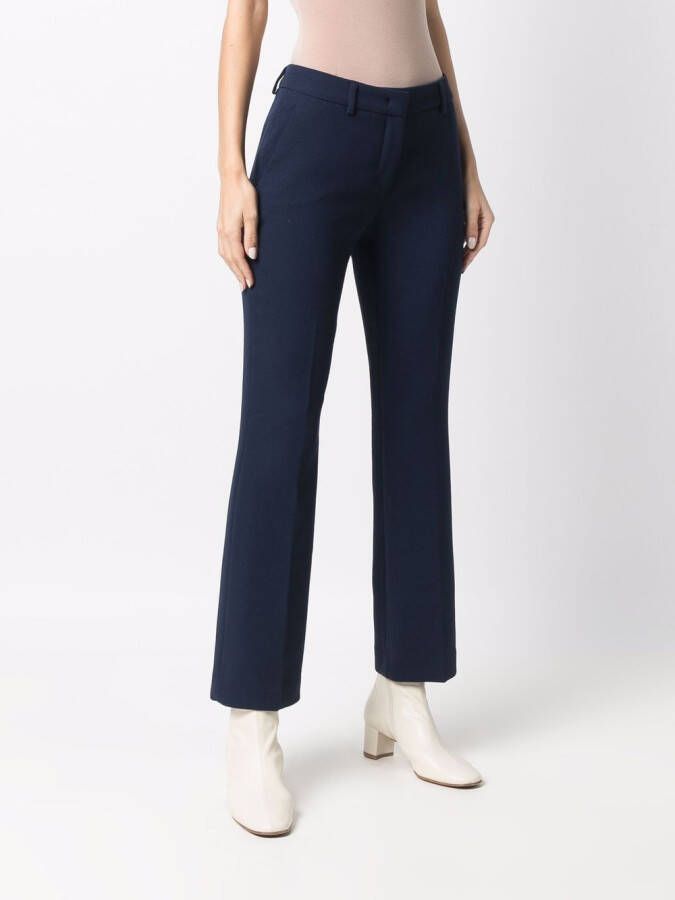 L'Autre Chose Cropped pantalon Blauw
