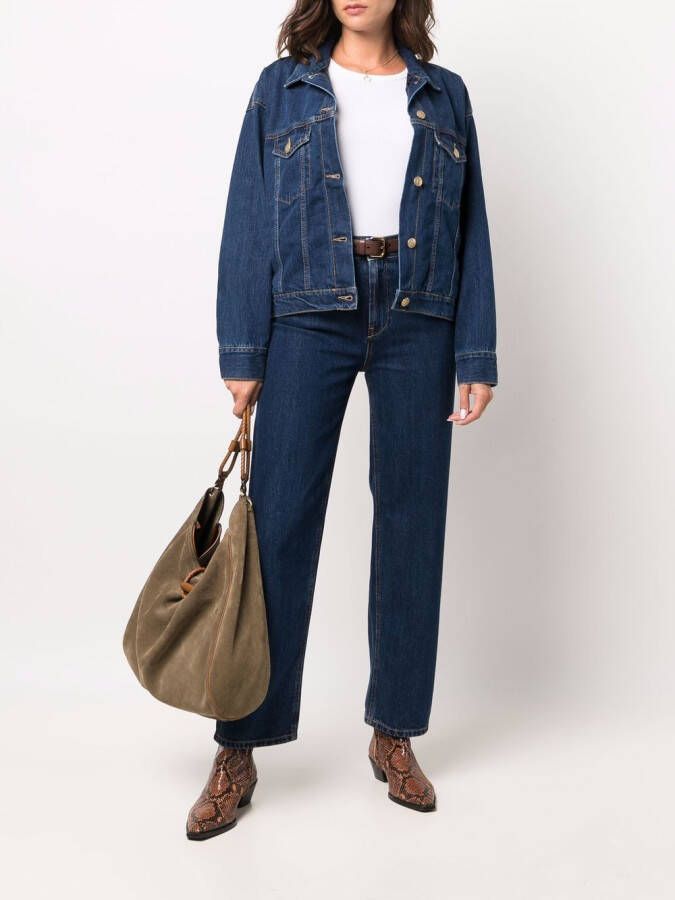 L'Autre Chose Denim jack Blauw