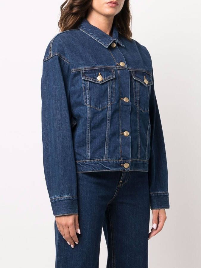 L'Autre Chose Denim jack Blauw