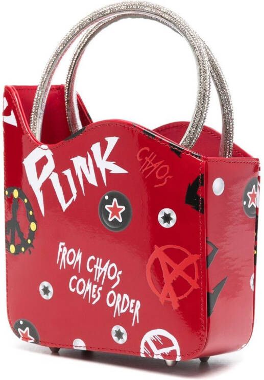 Le Silla Ivy kleine tas Rood