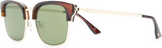 Le Specs zonnebril Bruin