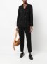 Le Tricot Perugia Cropped broek Zwart - Thumbnail 2
