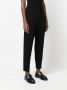 Le Tricot Perugia Cropped broek Zwart - Thumbnail 3