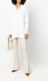 Le Tricot Perugia Fijngebreide blouse Wit - Thumbnail 2