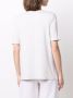 Le Tricot Perugia T-shirt met diepe ronde hals Grijs - Thumbnail 4