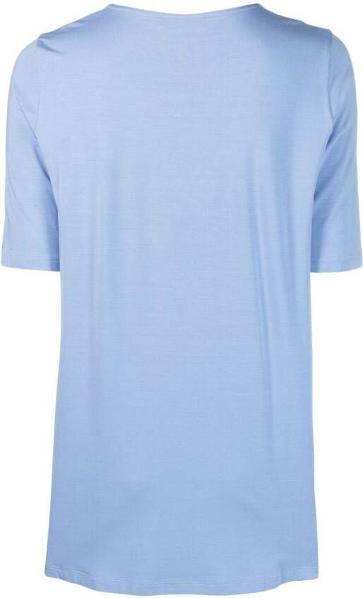 Le Tricot Perugia T-shirt met korte mouwen Blauw