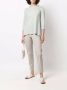 Le Tricot Perugia T-shirt met ronde hals Groen - Thumbnail 2