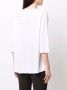 Le Tricot Perugia T-shirt met ronde hals Wit - Thumbnail 4