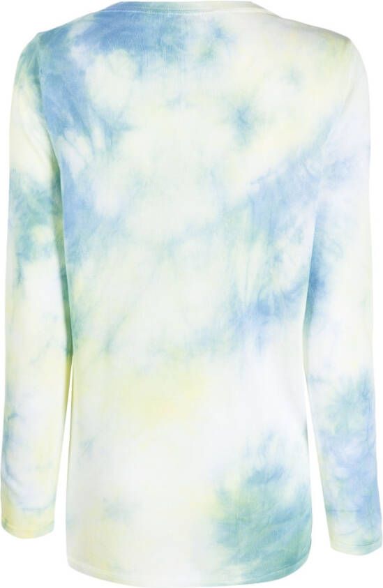 Le Tricot Perugia Top met lange mouwen Blauw