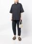 Lee Mathews Blouse met verlaagde schouders Blauw - Thumbnail 2