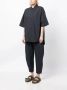 Lee Mathews Blouse met verlaagde schouders Blauw - Thumbnail 3