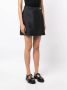 Lee Mathews Mini-rok met knoop Zwart - Thumbnail 3