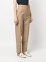 LEMAIRE Geruite broek Bruin - Thumbnail 3
