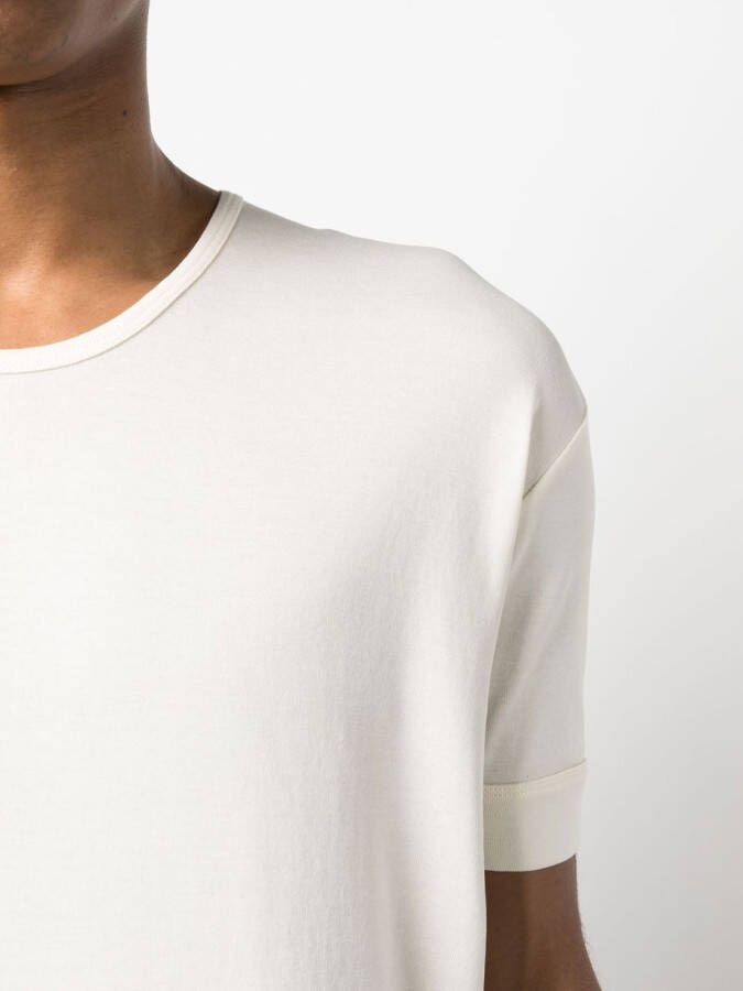 LEMAIRE T-shirt met ronde hals Beige