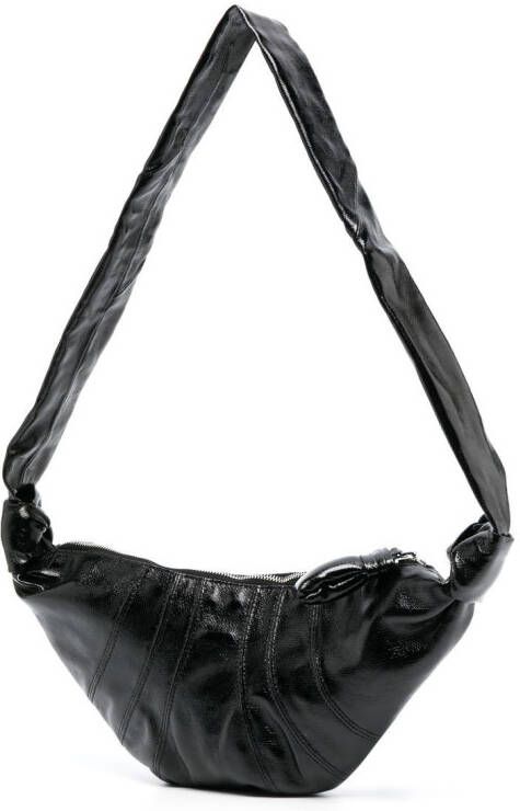 LEMAIRE Croissant crossbodytas Zwart
