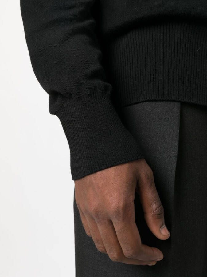 LEMAIRE Fijngebreide trui Zwart