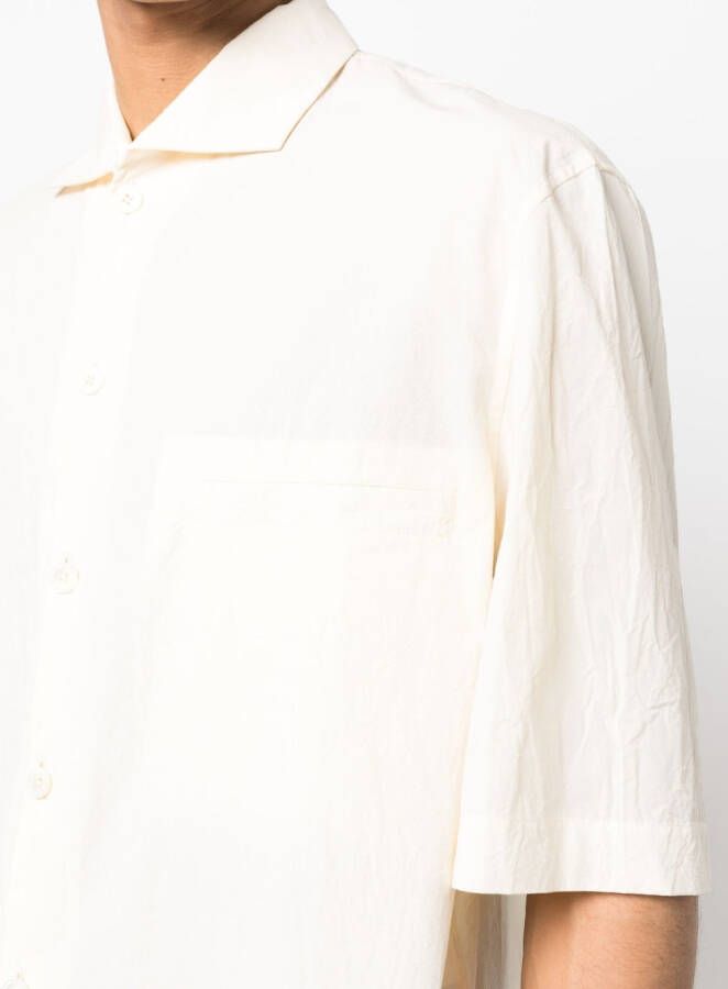 LEMAIRE Katoenen overhemd Beige