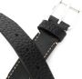 LEMAIRE Leren riem Zwart - Thumbnail 2