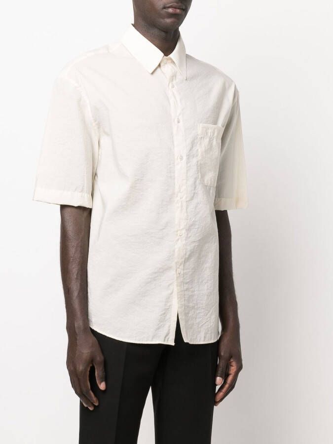LEMAIRE Overhemd met borstzak Beige