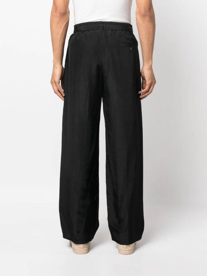 LEMAIRE Oversized broek Zwart