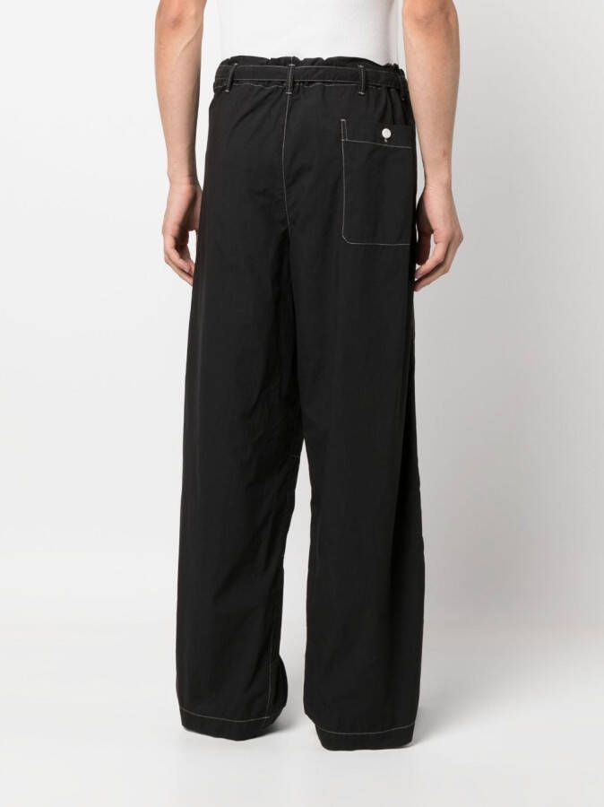LEMAIRE Oversized broek Zwart