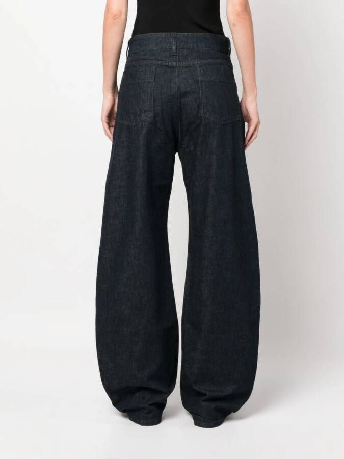 LEMAIRE Jeans met wijde pijpen Blauw