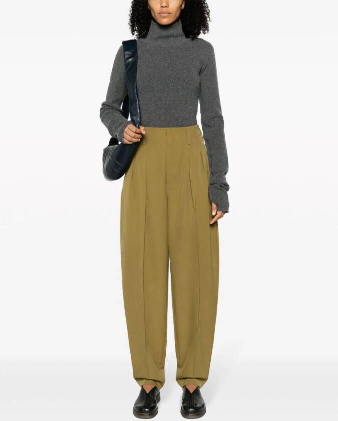 LEMAIRE Straight broek Groen