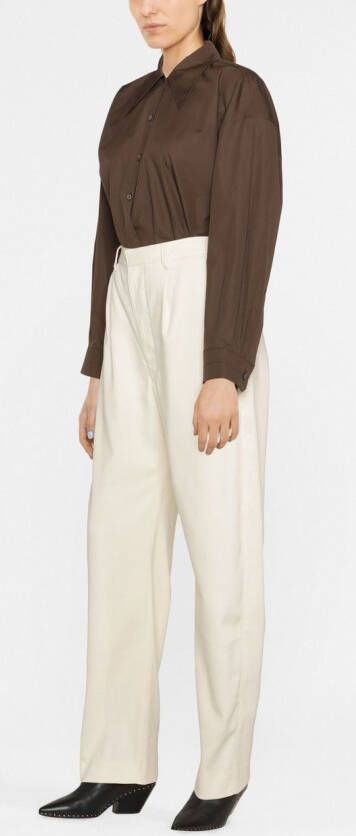 LEMAIRE Straight broek Wit