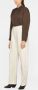 LEMAIRE Straight broek Wit - Thumbnail 4