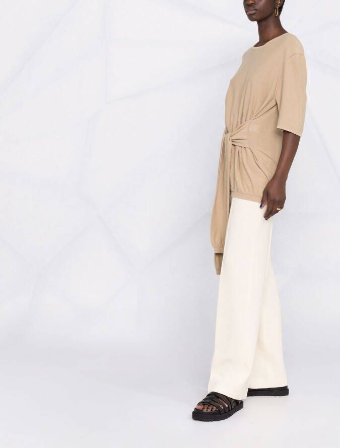 LEMAIRE Trui met plakkaat Beige