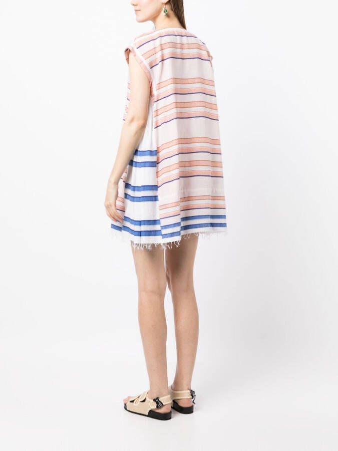 lemlem Gestreepte kaftan Veelkleurig