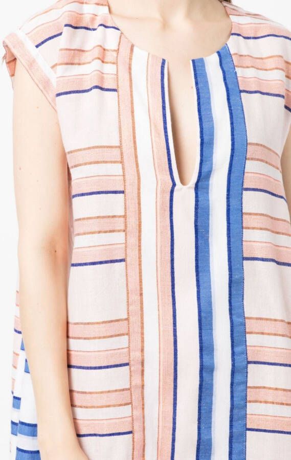 lemlem Gestreepte kaftan Veelkleurig