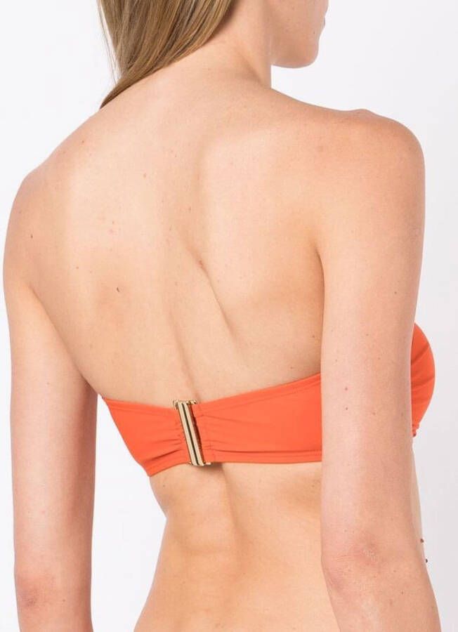Lenny Niemeyer Bandeau bikini Oranje