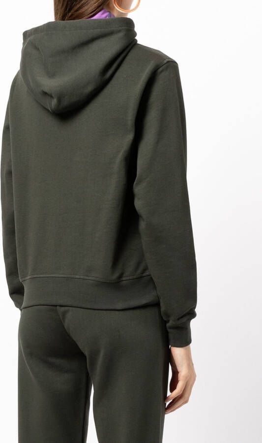 Les Girls Les Boys Hoodie met logoprint Groen