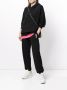 Les Girls Les Boys Hoodie met logoprint Zwart - Thumbnail 2