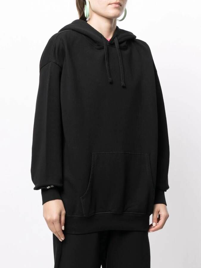 Les Girls Les Boys Hoodie met logoprint Zwart