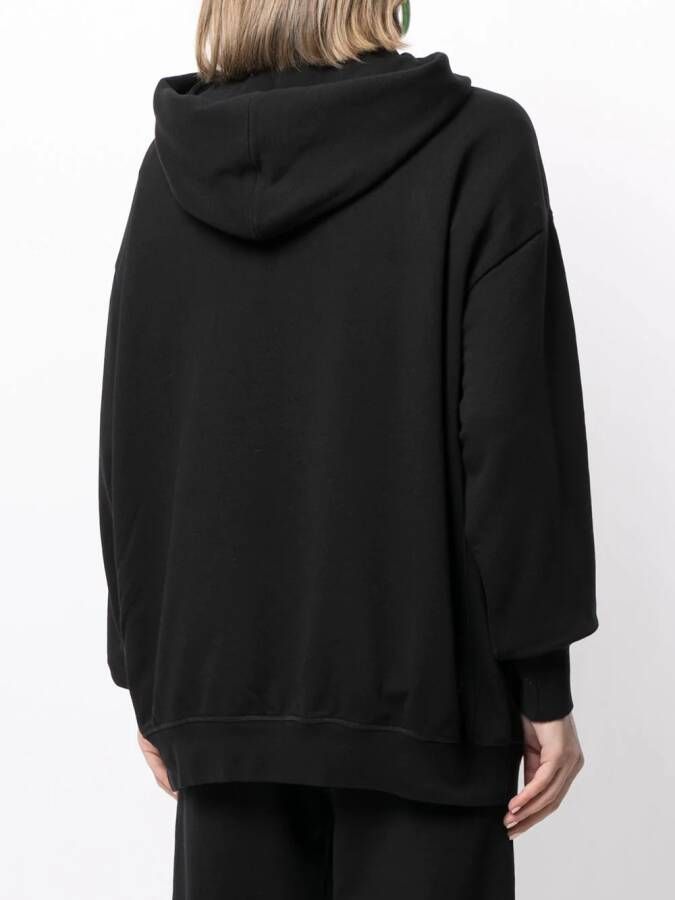 Les Girls Les Boys Hoodie met logoprint Zwart