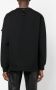 LES HOMMES Sweater met print Zwart - Thumbnail 4
