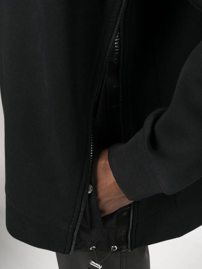 LES HOMMES Sweater met print Zwart