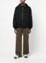 LES HOMMES Hoodie met logoprint Zwart - Thumbnail 2