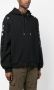 LES HOMMES Hoodie met logoprint Zwart - Thumbnail 3