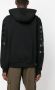 LES HOMMES Hoodie met logoprint Zwart - Thumbnail 4