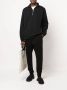 Les Tien Fleece trainingsbroek JET BLACK - Thumbnail 2