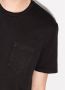 Les Tien T-shirt met borstzak Zwart - Thumbnail 4