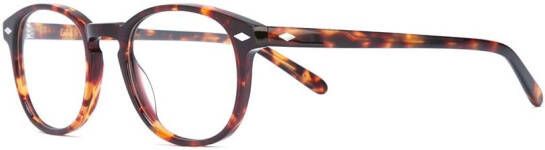 Lesca 711 schildpadglazen Bruin