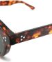 Lesca Corbs zonnebril met rond montuur Bruin - Thumbnail 3